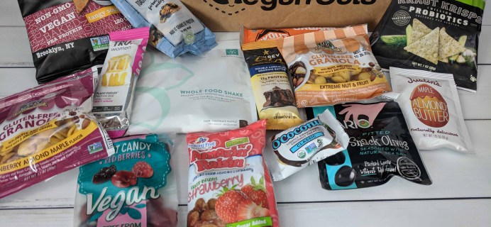 Vegan Cuts Snack Box April 2018 Subscription Box Review