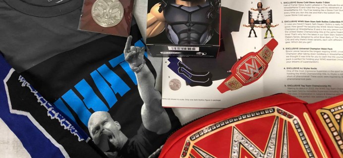 WWE Slam Crate April/May 2018 Subscription Box Review + Coupons