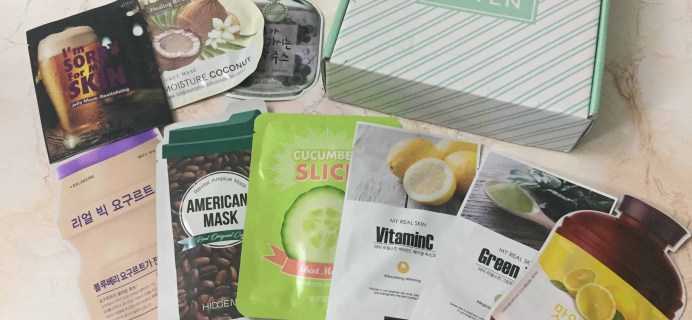 Beauteque Mask Maven April 2018 Subscription Box Review + Coupon