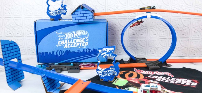 Hot Wheels Challenge Accepted PleyBox April 2018 Subscription Box Review