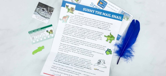 Snail Mail for Kids May 2018 Subscription Box Review