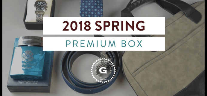 Gentleman’s Box Limited Edition 2018 Premium Spring Bag Full Spoilers!