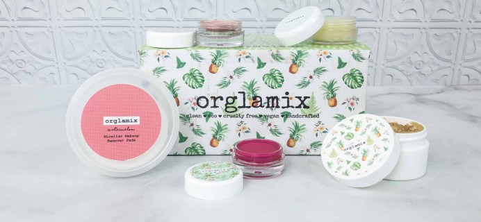 Orglamix April 2018 Subscription Box Review & Coupon