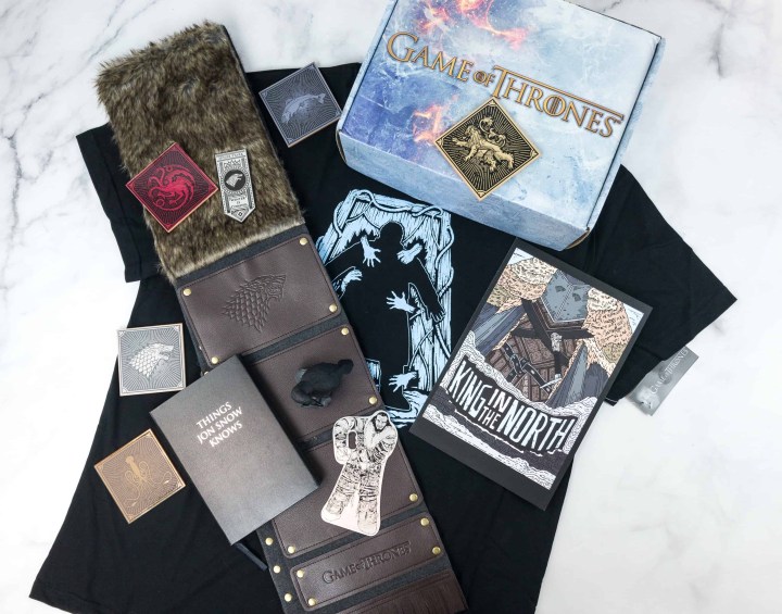 Game of Thrones Box Spring 2018 Review - Hello Subscription