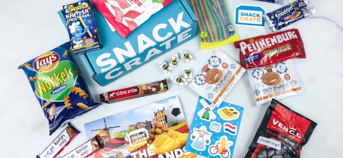 Snack Crate April 2018 Subscription Box Review & $10 Coupon