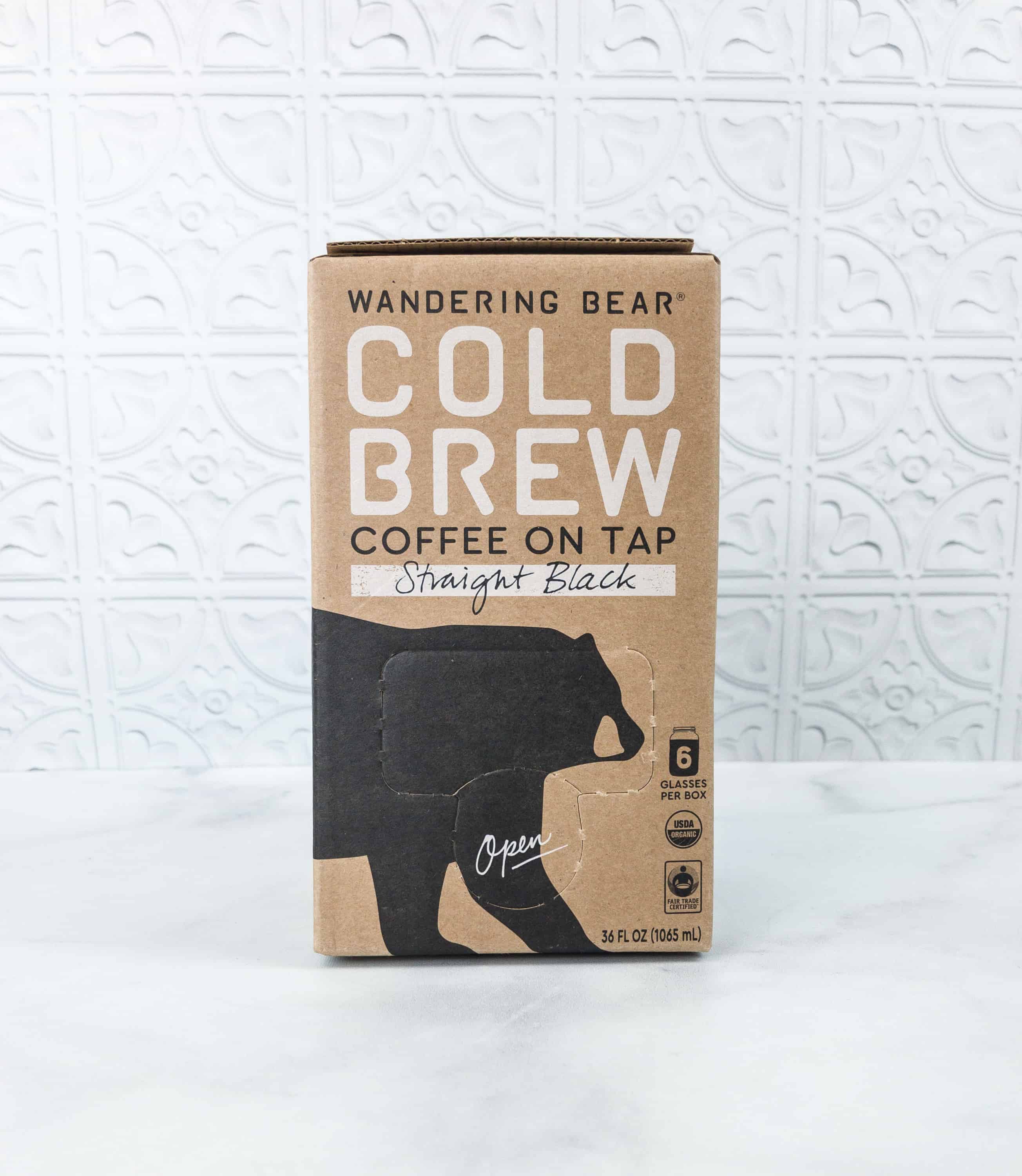 wandering bear coffee box