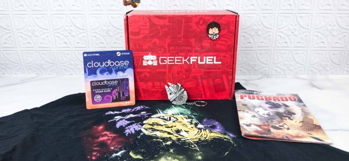 Geek Fuel April 2018 Subscription Box Review + Coupon!