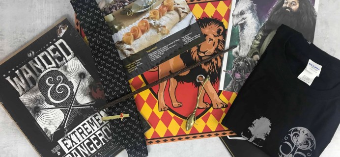 Geek Gear World of Wizardry April 2018 Subscription Box Review