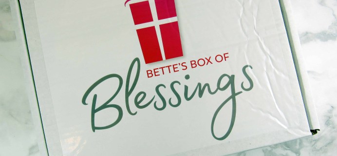 Bette’s Box of Blessings Subscription Box April 2018 Review + Coupon