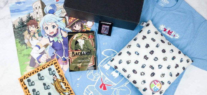 Loot Anime April 2018 Subscription Box Review & Coupons – QUIRKY