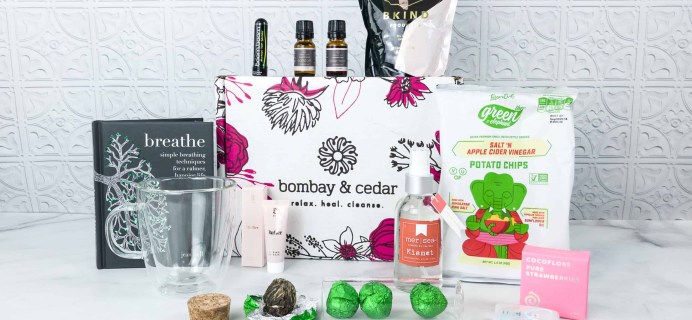 Bombay & Cedar Subscription Box Review + Coupon – May 2018