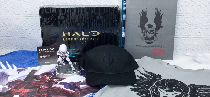 Halo Legendary Crate April 2018 Subscription Box Review + Coupon