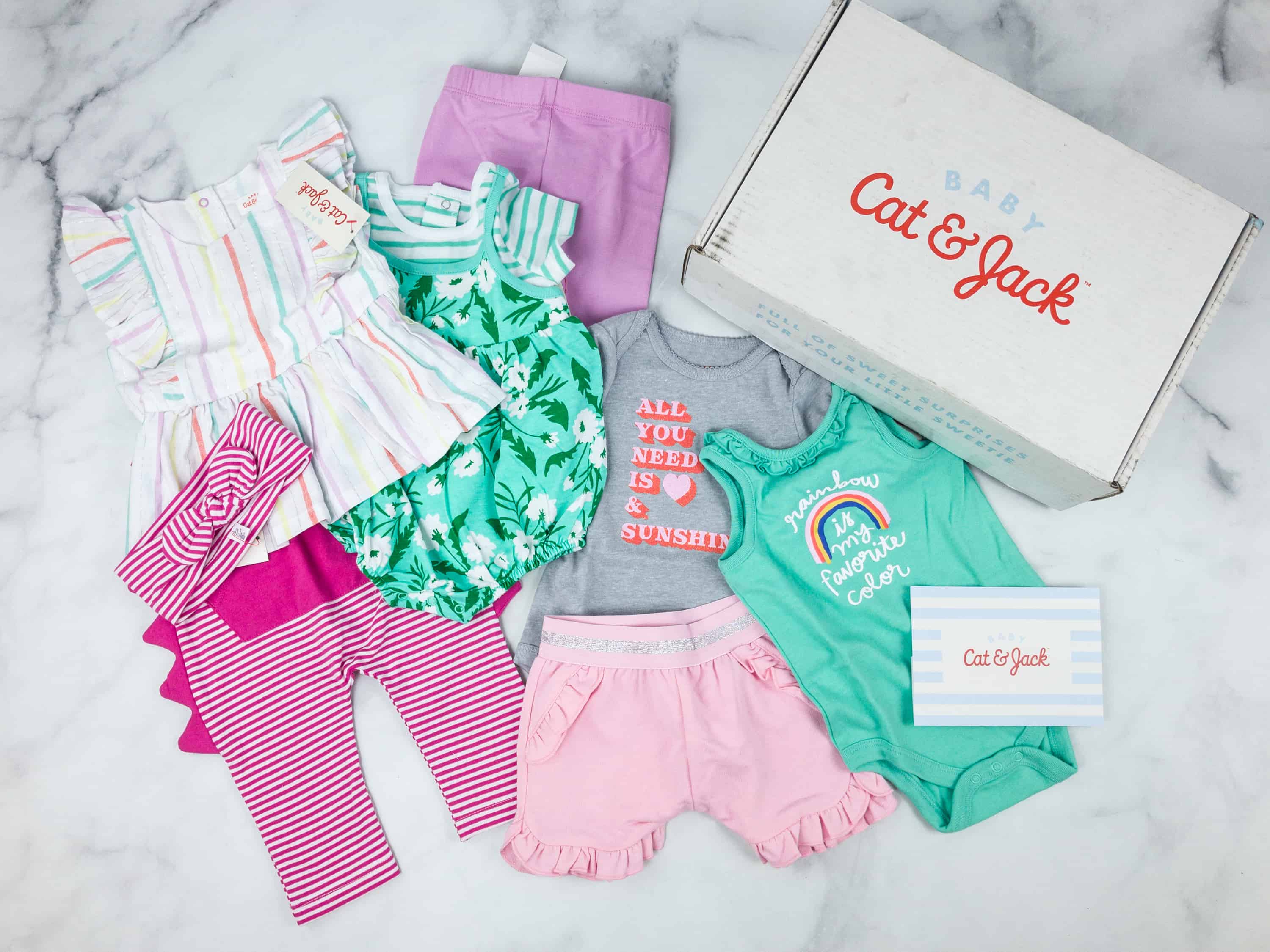 Target's Cat & Jack Baby Outfit Box Girls Subscription Box Review - Summer  2018 - Hello Subscription