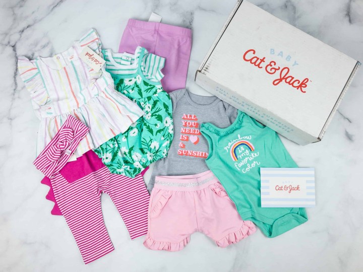 Target's Cat & Jack Baby Outfit Box Girls Subscription Box Review