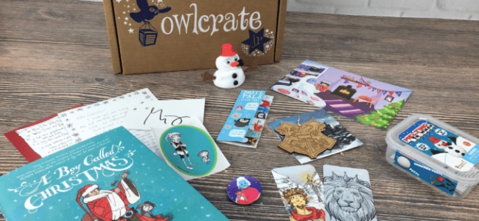 OwlCrate Jr. December 2016 Box Review