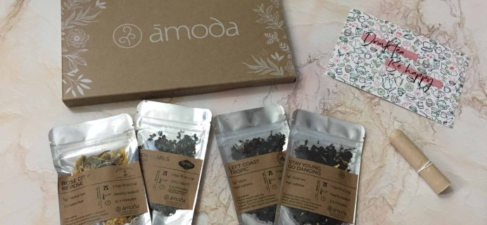Amoda Tea May 2018 Subscription Box Review + Coupon!