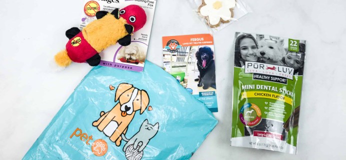 Pet Treater Dog Box Mini May 2018 Subscription Box Review + 50% Off Coupon!