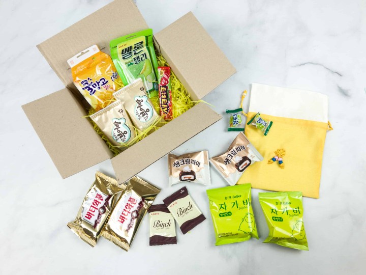 Korean Snack Box June 2018 Subscription Box Review + Coupon Hello