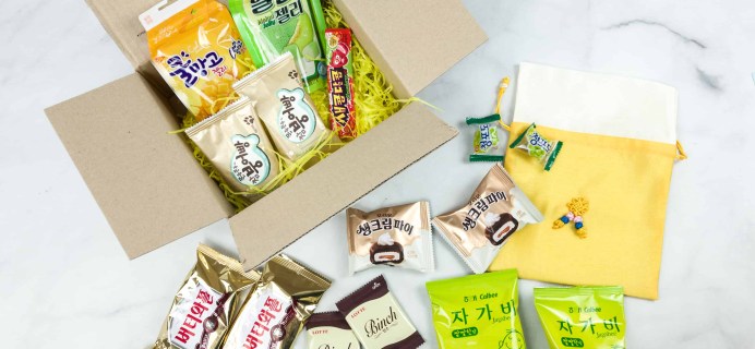 Korean Snack Box June 2018 Subscription Box Review + Coupon