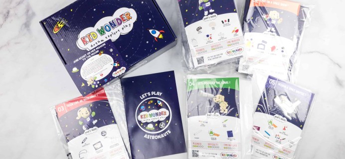 Kid Wonder Little Dreamers Box Subscription Box Review – OUTER SPACE JOURNEY