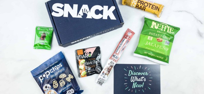Snack Nation May 2018 Subscription Box Review + Coupon!
