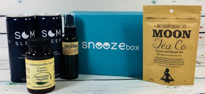 SnoozeBox May 2018 Subscription Box Review