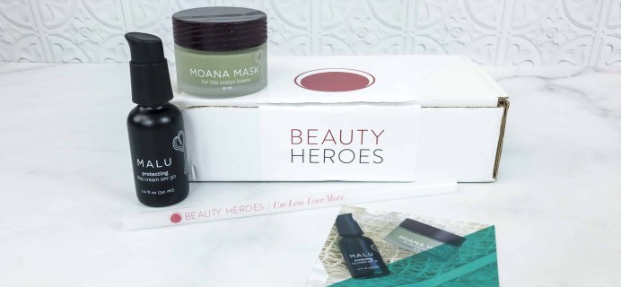 Beauty Heroes June 2018 Subscription Box Review