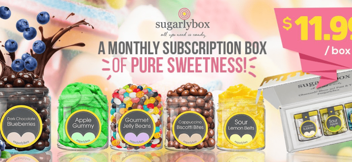 Sugarly Box Flash Sale: 50% Off First Box Coupon!