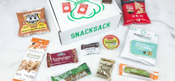 SnackSack May 2018 Subscription Box Review & Coupon – Classic