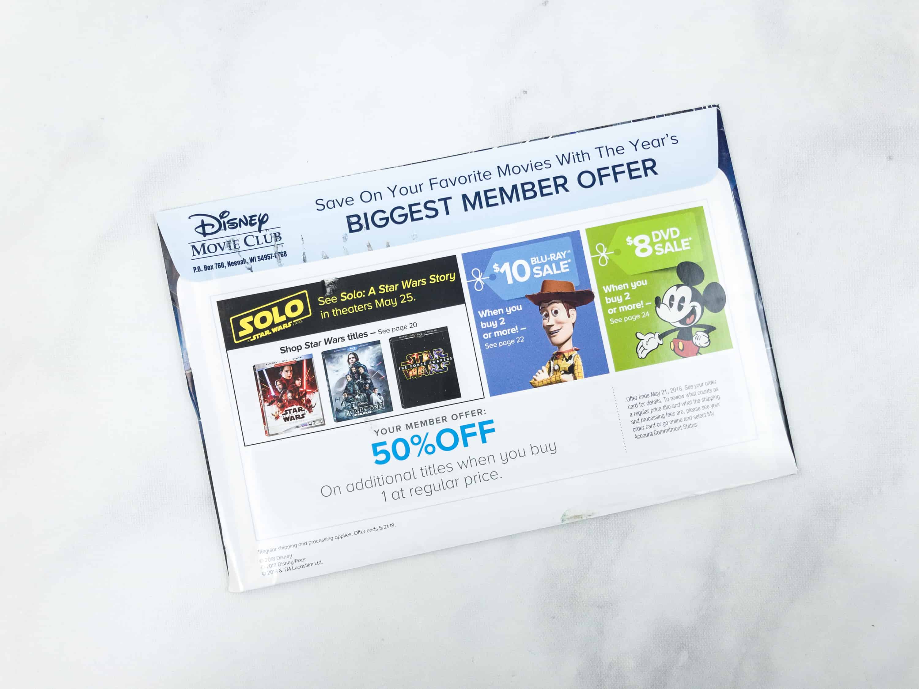 Disney Movie Club May 2018 Review Coupon Review 2 Hello