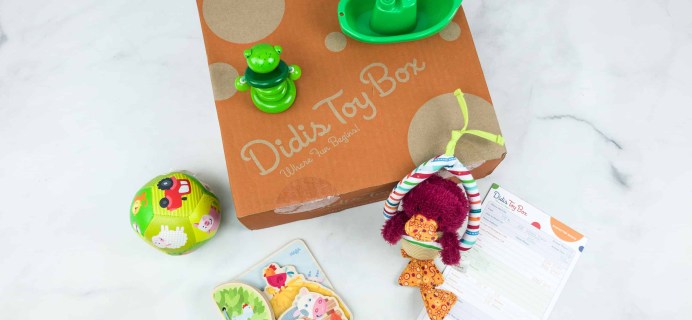 Didis Toy Box June 2018 Subscription Box Review & Coupon