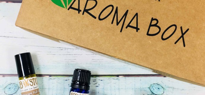 Herb Stop AromaBox Subscription Review & Coupon – June 2018