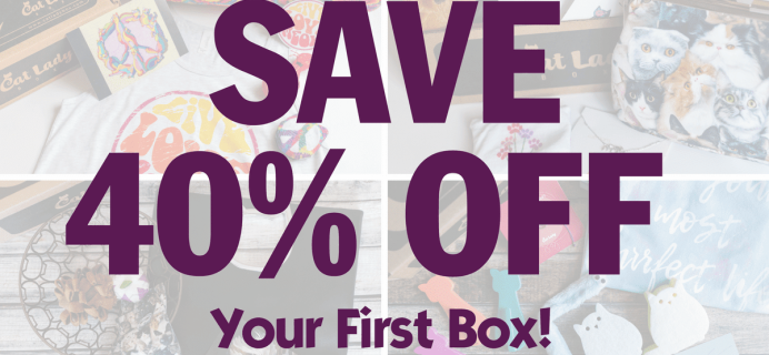 Cat Lady Box Deal: Get 40% Off Your First Box – 2 Days Left!