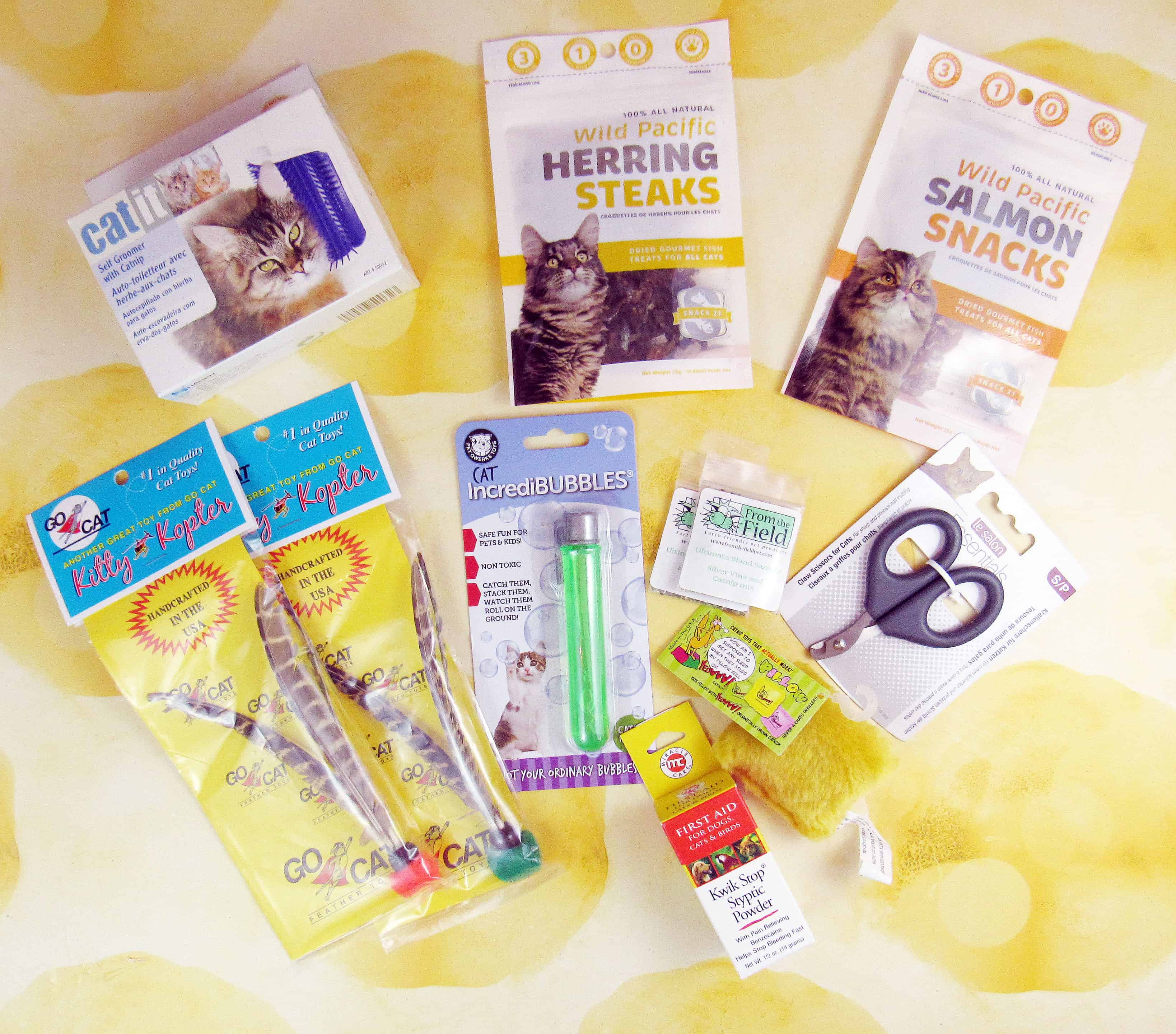 VetPet Box Cat April 2018 Subscription Box Review - Multiple Cats ...