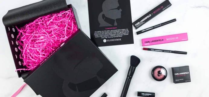 GLOSSYBOX x Karl Lagerfeld + Modelco Limited Edition Subscription Box Review