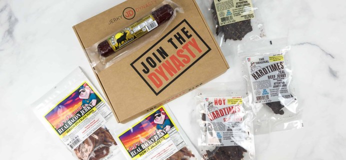 Jerky Dynasty Club June 2018 Subscription Box Review + Coupons