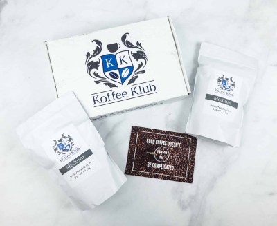 Koffee Klub Subscription Box Review + 50% Off Coupon!