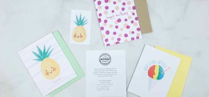 Pennie Post Stationery June 2018 Subscription Review + Coupon