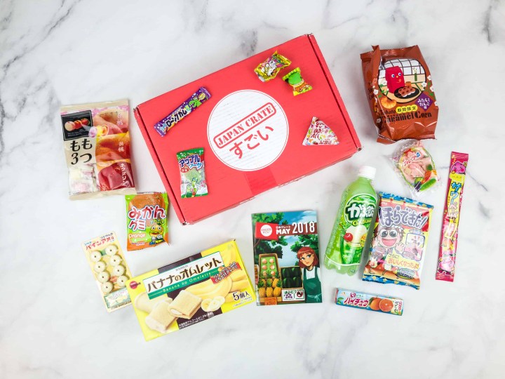 Japan Crate May 2018 Subscription Box Review Coupon Hello Subscription