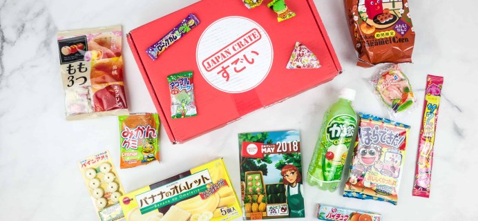 Japan Crate May 2018 Subscription Box Review + Coupon