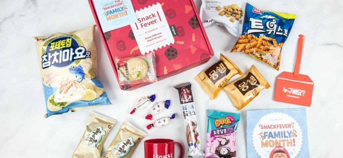 May 2018 Snack Fever Subscription Box Review + Coupon – Original Box