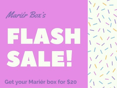 Marier Box Flash Sale: Get $20 Off Your First Box + Spoilers!