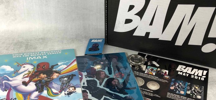 The BAM! Box May 2018 Subscription Box Review & Coupon