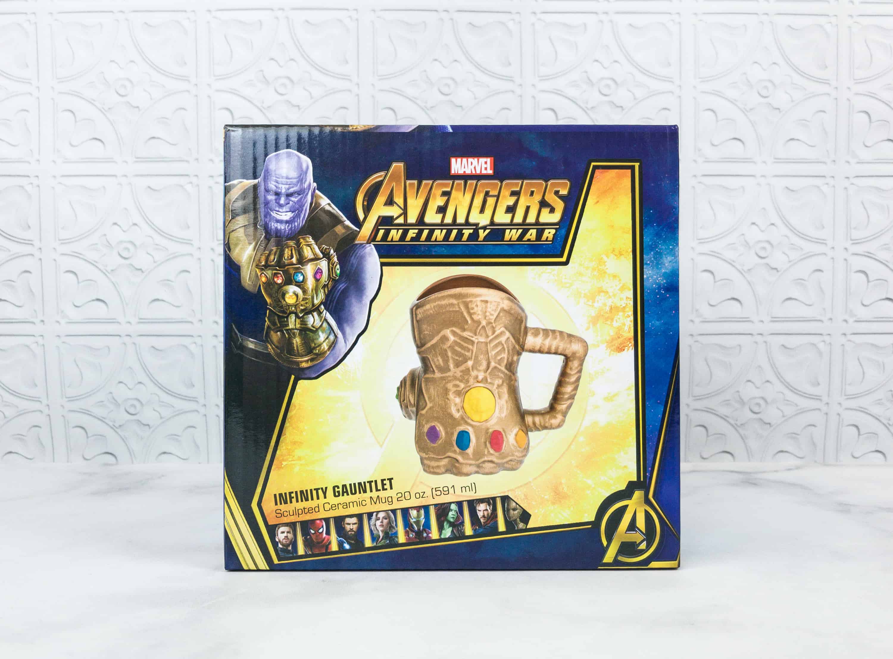 Avengers Infinity Gauntlet Sculpted Mug