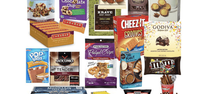 Monthly Box of Food & Snacks $5 Off Coupon!