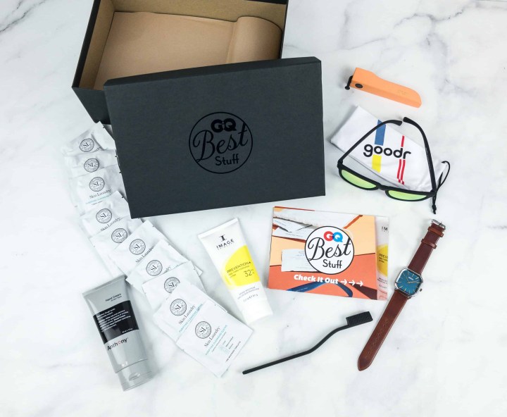 GQ Best Stuff Box Spring 2018 Subscription Box Review Hello Subscription