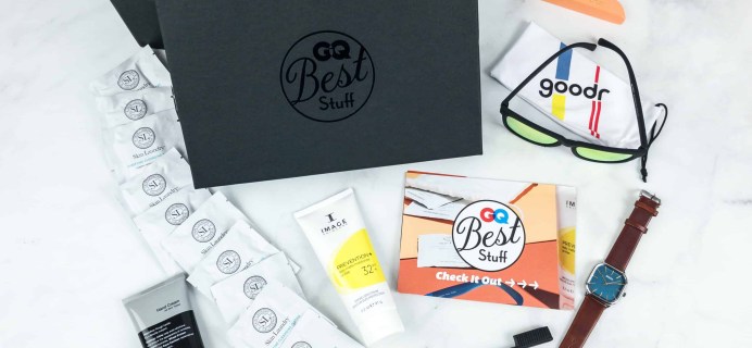GQ Best Stuff Box Spring 2018 Subscription Box Review