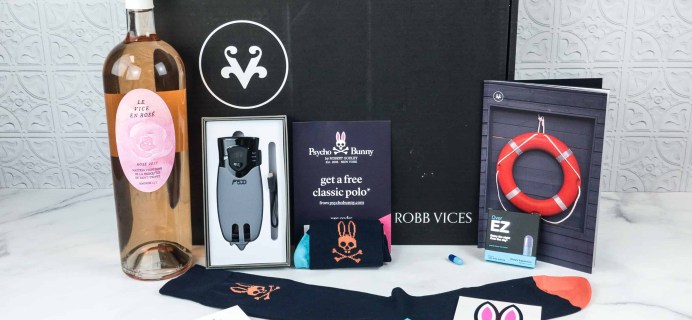 Robb Vices June 2018 Subscription Box Review + Coupon