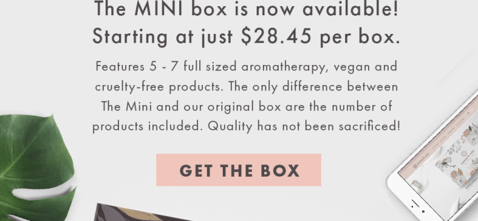 New Mini Bombay & Cedar Box Subscription Now Available + 15% Coupon!