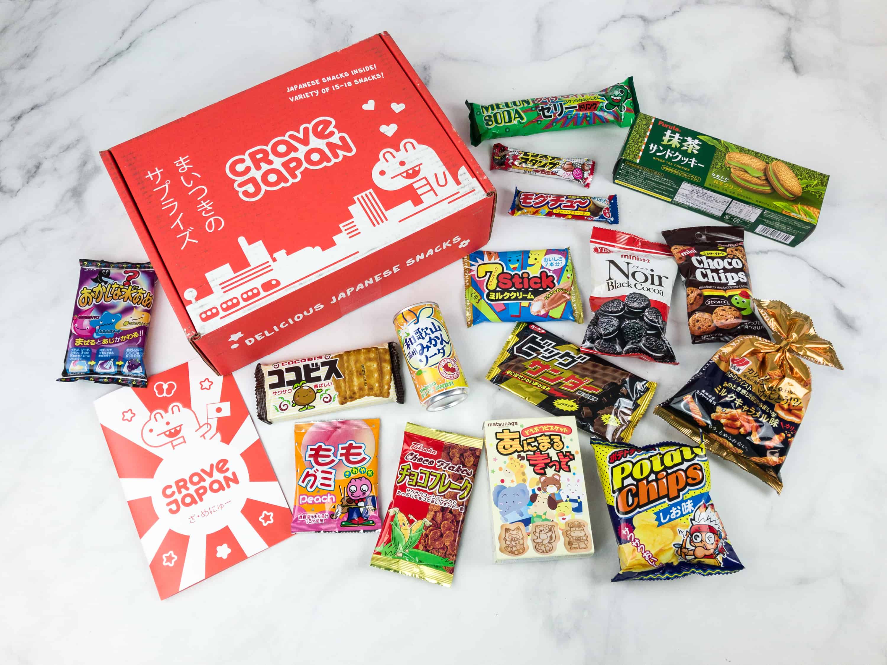 Crave Japan June 2018 Subscription Box Review Coupon Hello Subscription